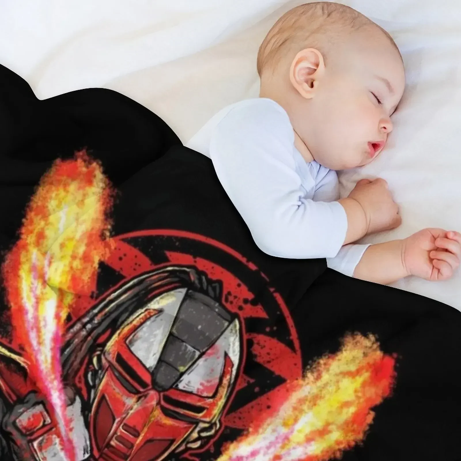 Одеяло для путешествий Mortal Kombat Sektor on Fire тяжелое