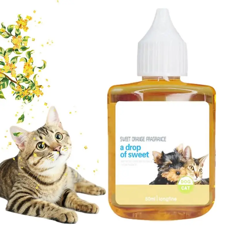 Cat Litter Deodorizer 50ml Long-lasting Pet Odor Eliminator Safe & Effective Pet Urine Deodorant Spray For Cat Dog Litter Box