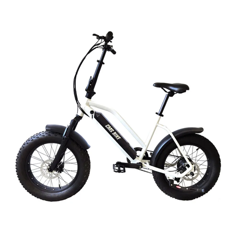 

20 Inches Fold Electric Bicycle Off-Road Bike Extra Wide Tires Damping Wear-Resistant Durable