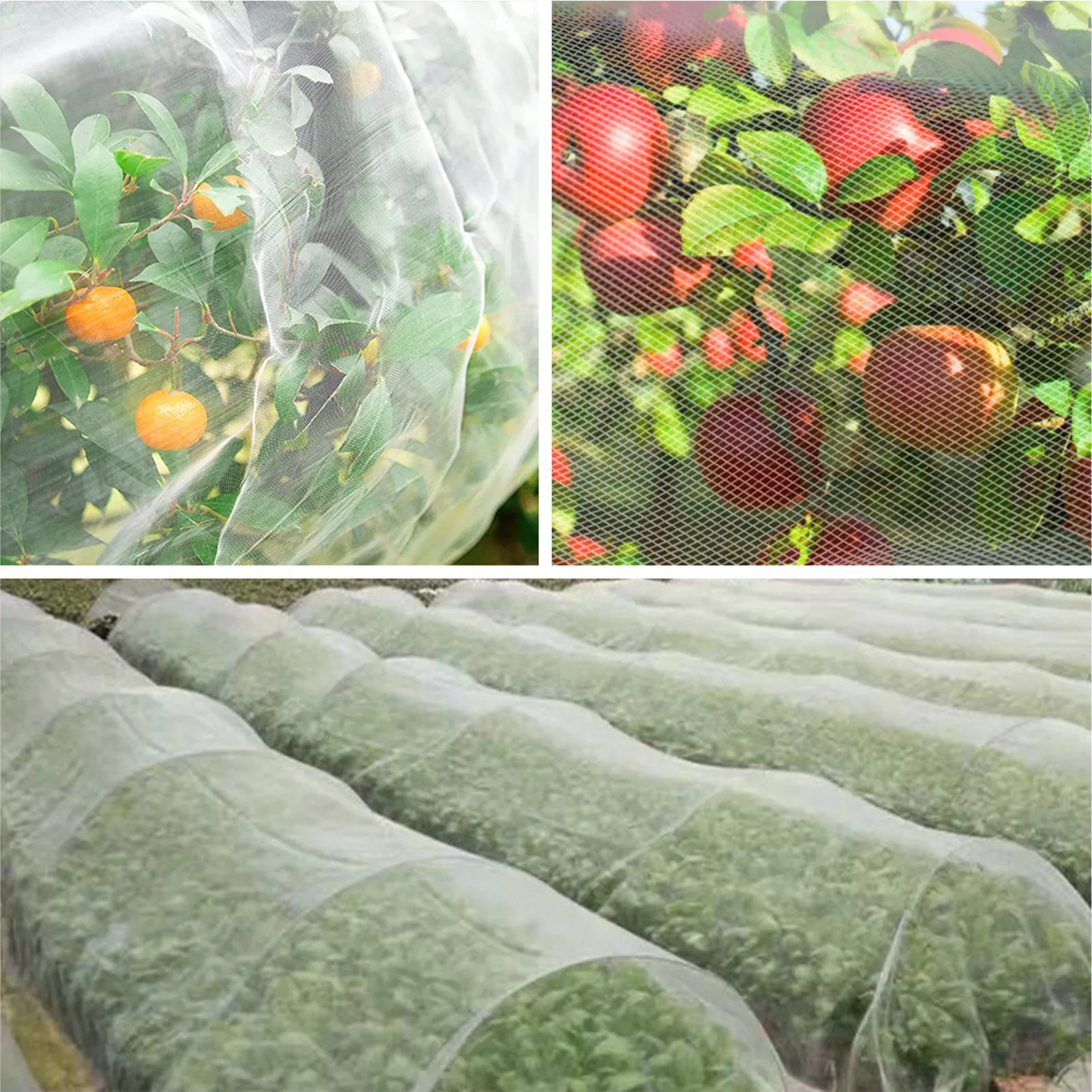 

3x15m Vegetable Netting Mesh Insect Mosquito Anti Bird Net Garden Crop Vegetable Protection Fine Mesh Cloth For Plant Protectio