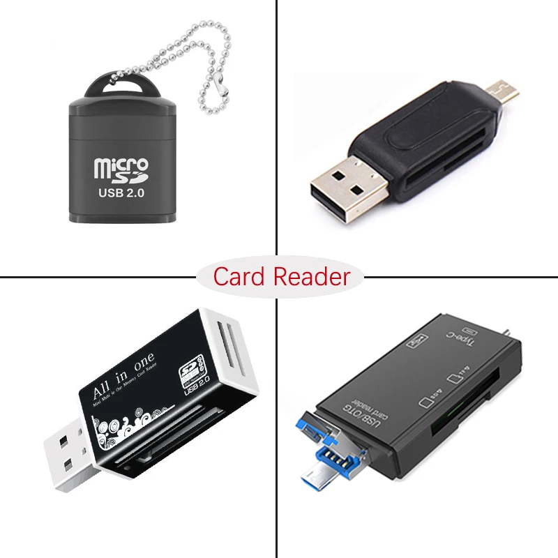 2/4/6 in 1 Micro SD Card Reader Flash USB Memory Card Reader For Memory Stick Pro Duo Micro SD/T-Flash/M2/MS SD Adapter