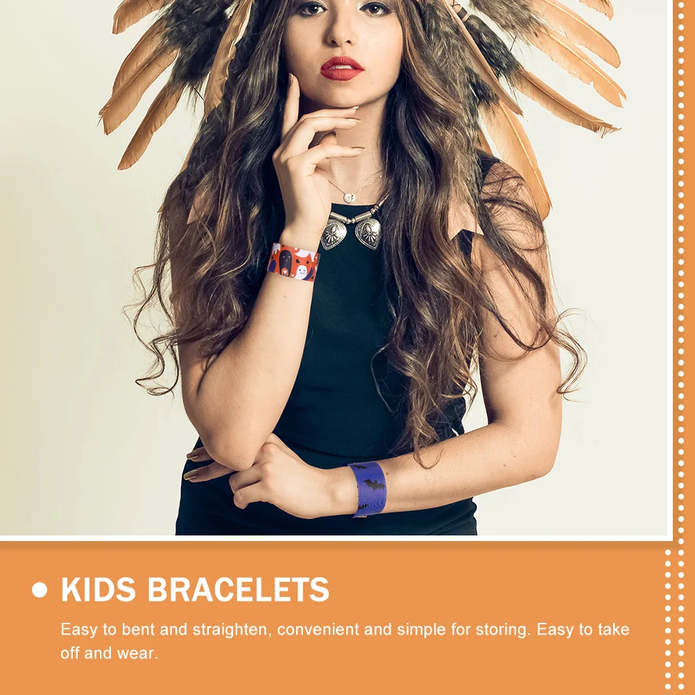 72 шт. игрушки-браслеты Papa Circle детские игрушки на Хэллоуин подарок для вечеринки