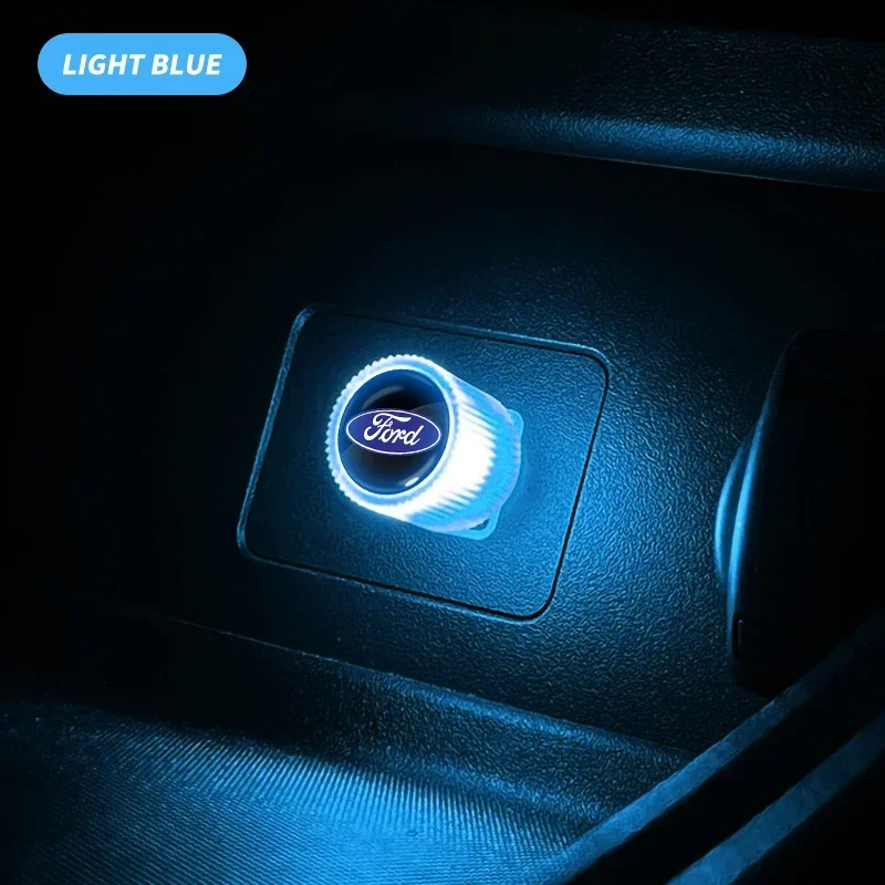 

2025 Горячий для Ford USB светодиодный автомобильный светильник, автоматический интерьерный атмосферный светильник, автоматическая красочная декоративная лампа для Ford Focus 2 3 Monde