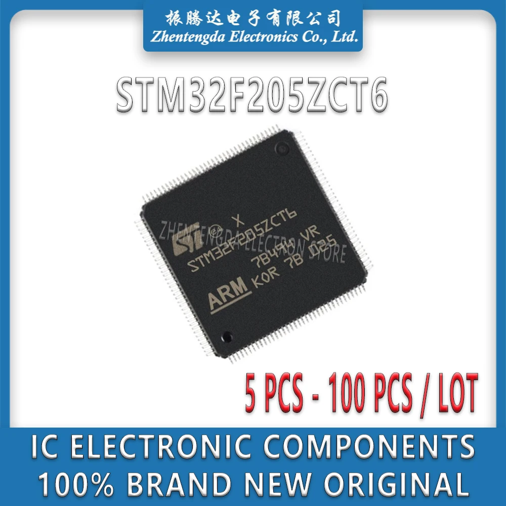 

STM32F205ZCT6 STM32F205ZC STM32F205 STM32F STM32 STM IC MCU Chip LQFP-144