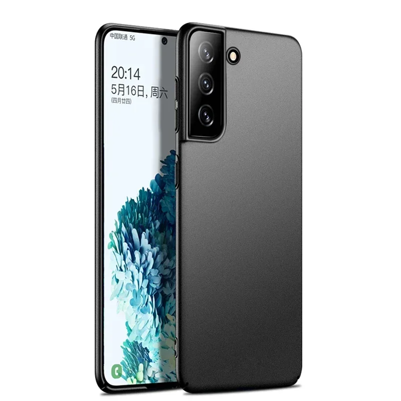 Роскошный Матовый Жесткий чехол-накладка для Samsung Galaxy S24 S23 S22 S21 S20 Note 20 Ultrs S10 S8 S9 10