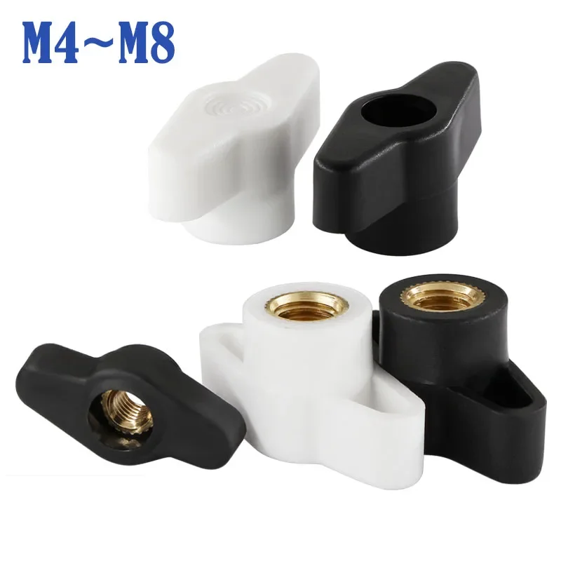 

Пластиковые гайки-бабочки M4 M5 M6 M8