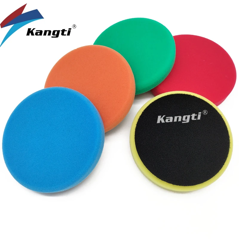 Kangti 5 "/6" автомобильные губки для полировки полировальные подушечки