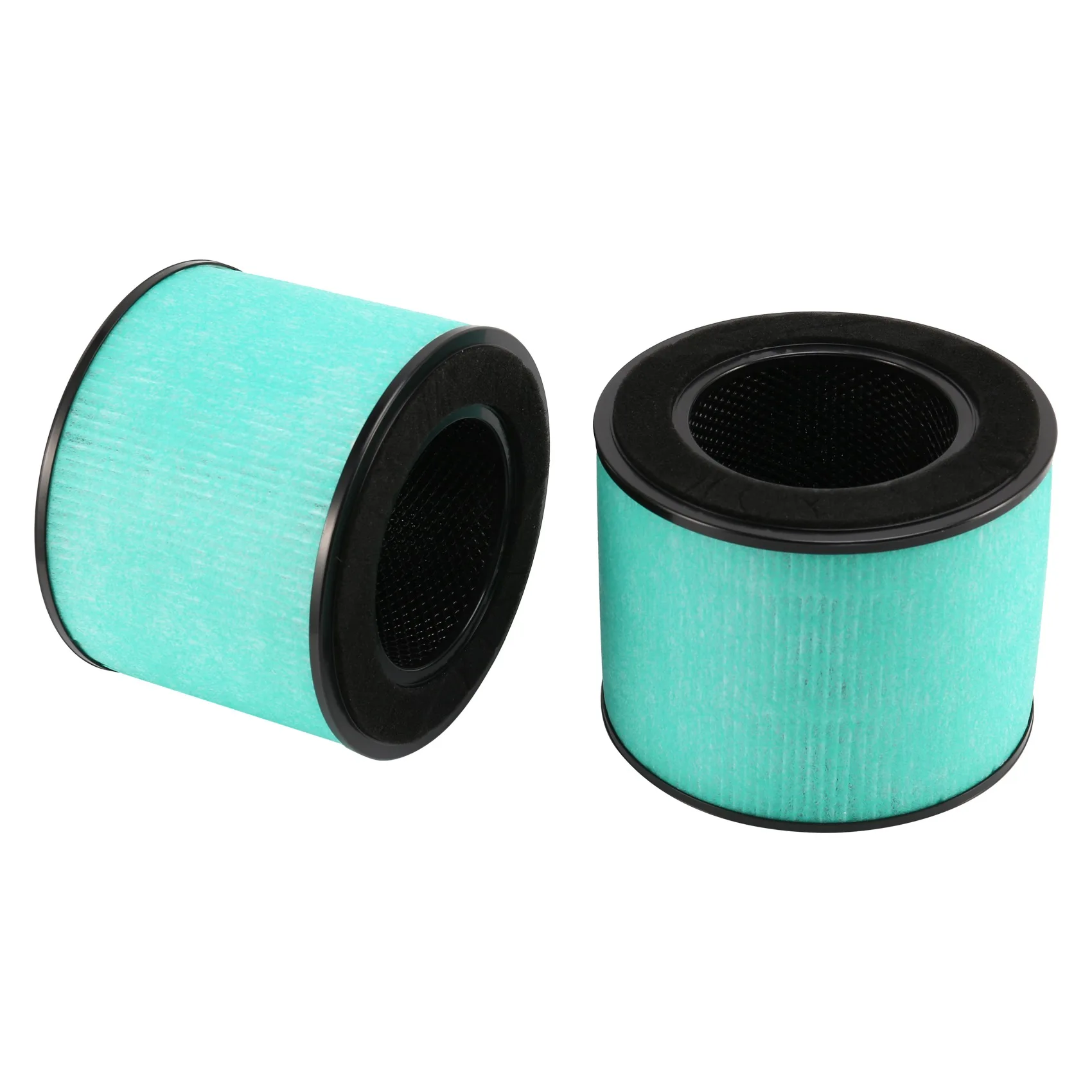 

2 Pack Replacement HEPA Filter Compatible for PARTU BS-08, 3 in 1 Filtration High Efficient Activated Carbon HEPA Filter