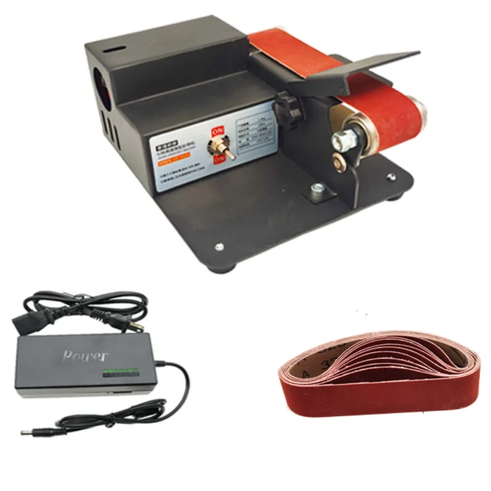 

Многофункциональная Мини электрическая точилка для ножей, ленточная шлифовальная машина, верстак, полировщик, домашний точильный станок с фиксированным углом