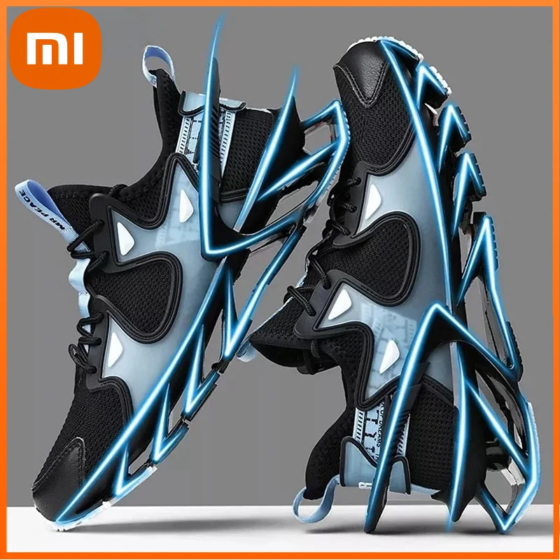 

Xiaomi Running Shoes Fashion Comfortable Casual Sports Shoes Non-slip Wear-resistant Shock-absorbing Tennis Shoes Men's Shoes