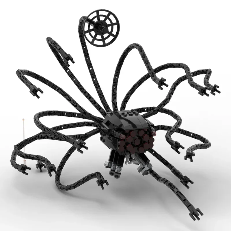 MOC-33880 научная фантастика набор строительных блоков в виде монстра осьминога