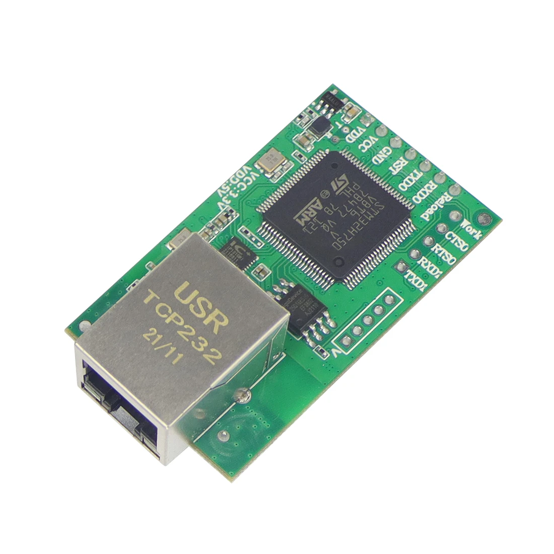 USR-TCP232-E2 Pin Тип Серийный UART TTL к модулю Ethernet LAN 2 последовательных порта сервера TCP IP