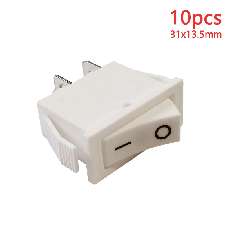 

Кулисные переключатели KCD3 16A 250В/20A 125В черных, красных, белых