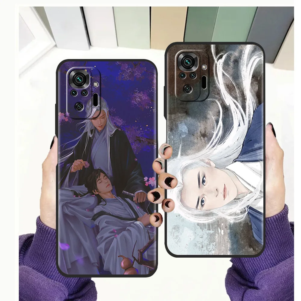 

WORD OF HONOR Phone Case For Xiaomi Redmi Note 9S 10S 9 8 10 11 Pro 7 8T 9C 9A 8A K40 Gaming Luxury Soft Silicone Cover Couqe