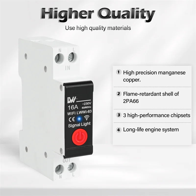 Умный таймер для контроля энергии с Wi-Fi дистанционного управления бытовой