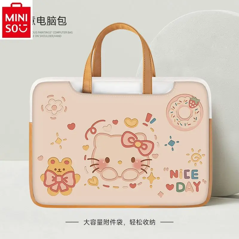 MINISO Sanrio Hello Kitty мультяшная сумка для компьютера 14 16 15 6 13 3 ноутбук переносной