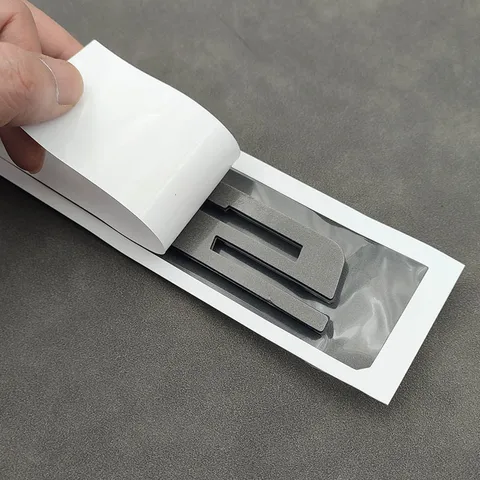 3D ABS черные хромированные буквы для автомобилей Эмблема багажника значок для X6 Логотип BMW X6 E71 F16 E72 G06 наклейки