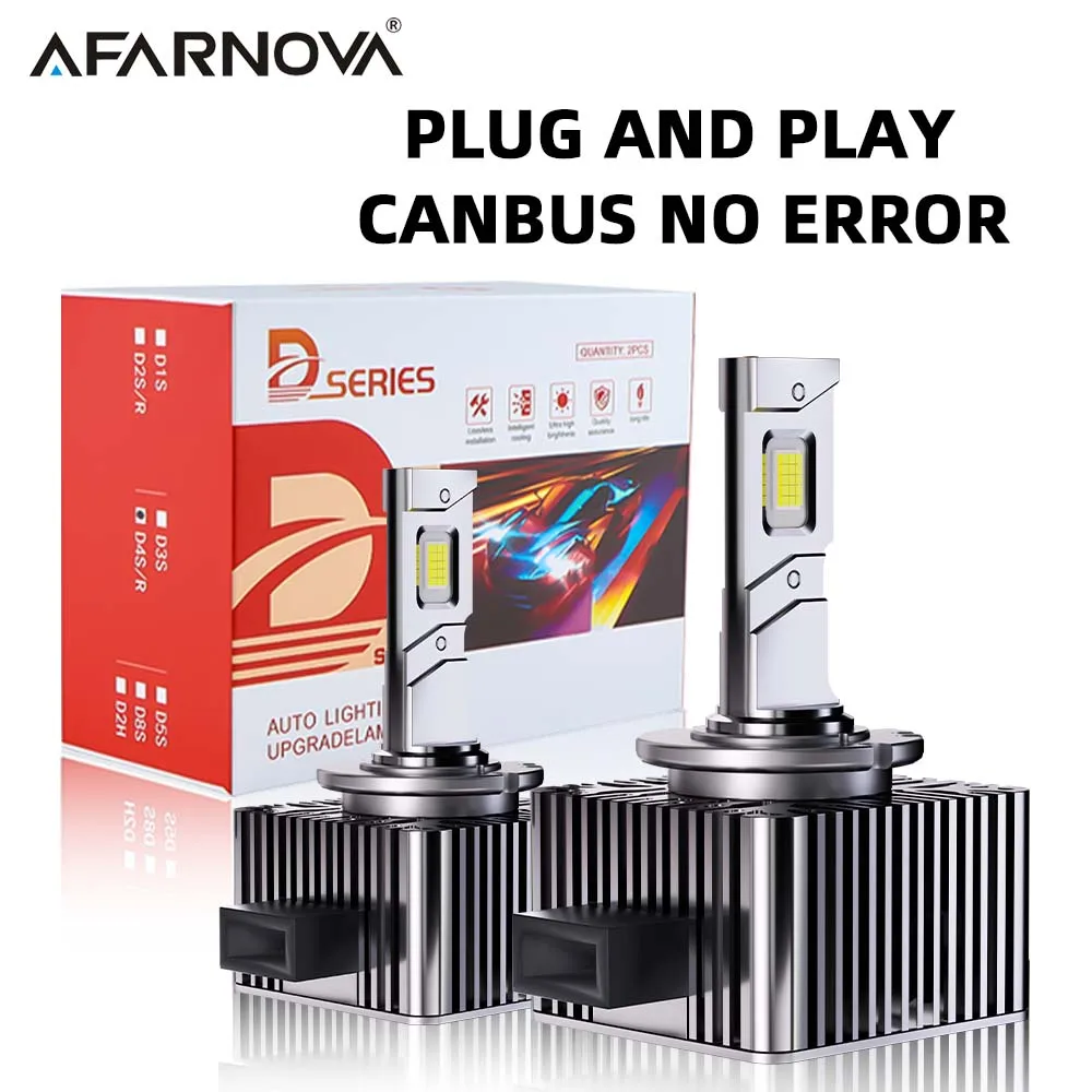 Передняя фара D1S светодиодный Canbus Plug and Play высокой мощности 280 Вт 4575 лм D3S D4S D2S D5S D1R