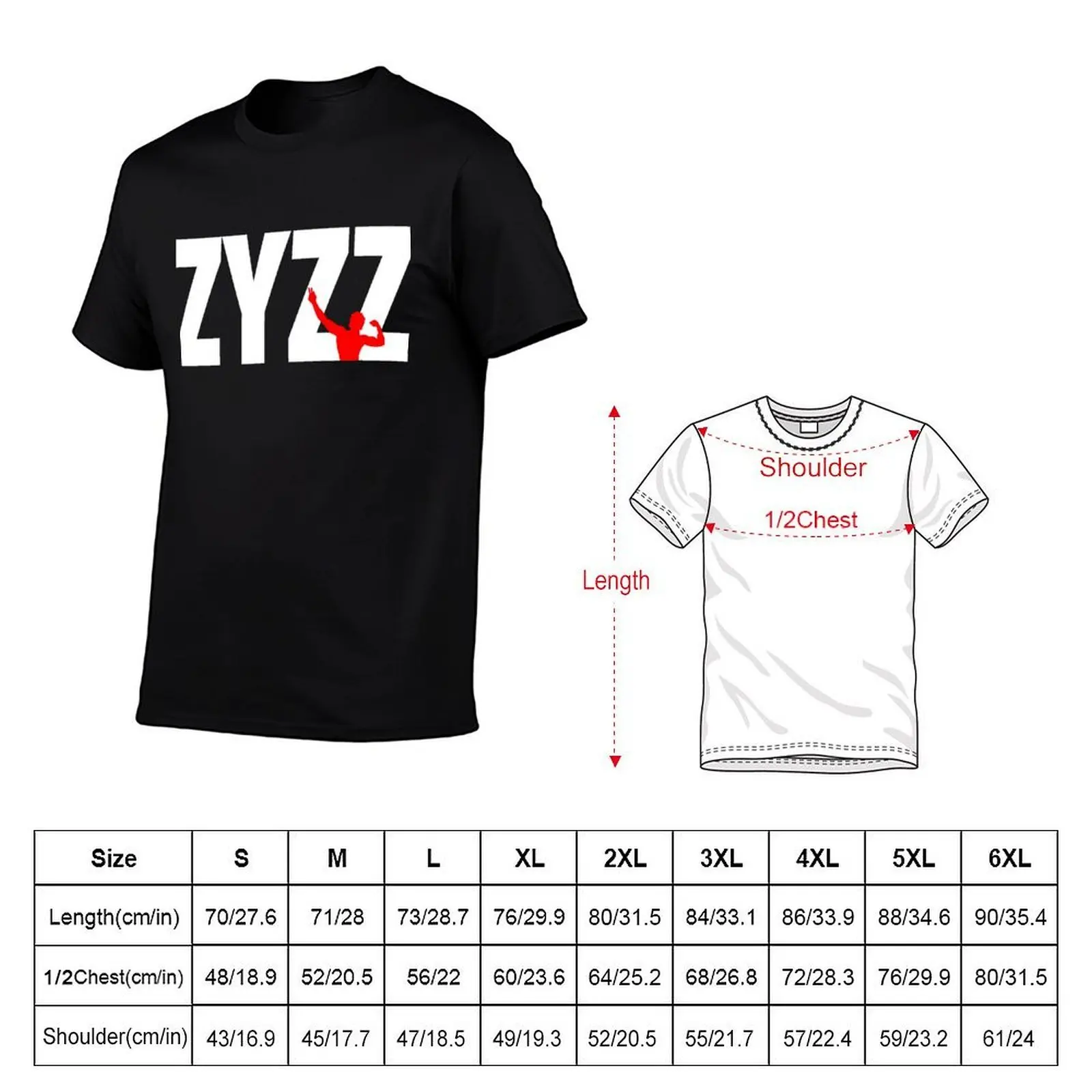 Футболка Zyzz Text Sickkunt Gym Bodybuilding Motivational Aesthetic Veni Vidi Vici Design, футболка большого размера с короткими рукавами, повседневный топ (art.: 3920dbe16622a) - 3920dbe16622a