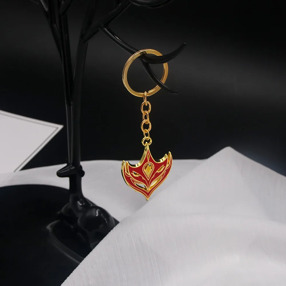 

Game Genshin Impact тартаглия значок косплея костюм реквизит маска светящаяся Металлическая Pin Сплав Брошь Аксессуары детские подарки