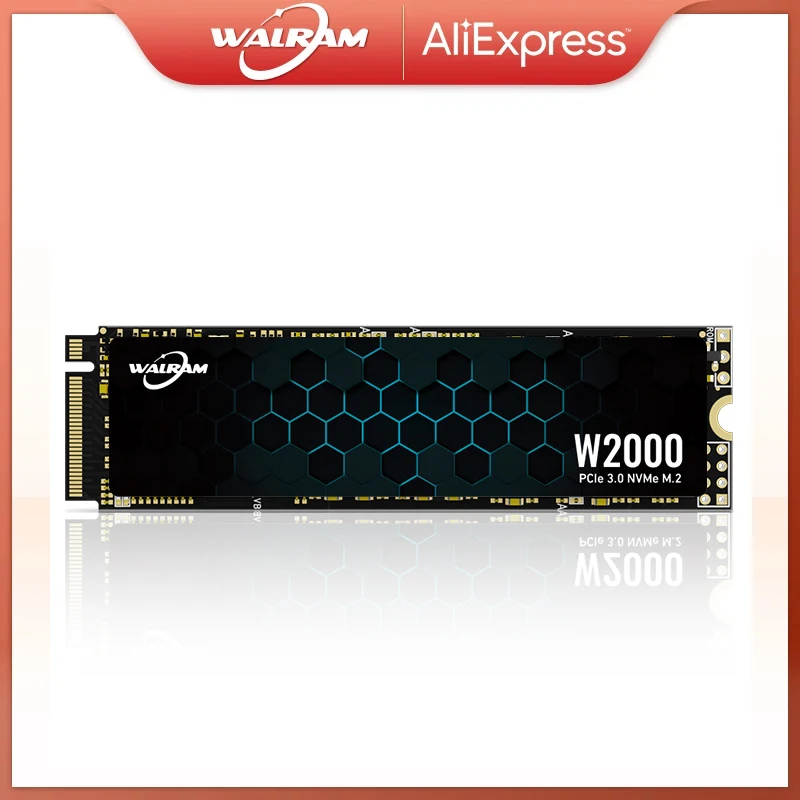 Твердотельный накопитель WALRAM M2 SSD NVMe 256 ГБ 128 512 1 ТБ Внутренний - Цена: 40893.64