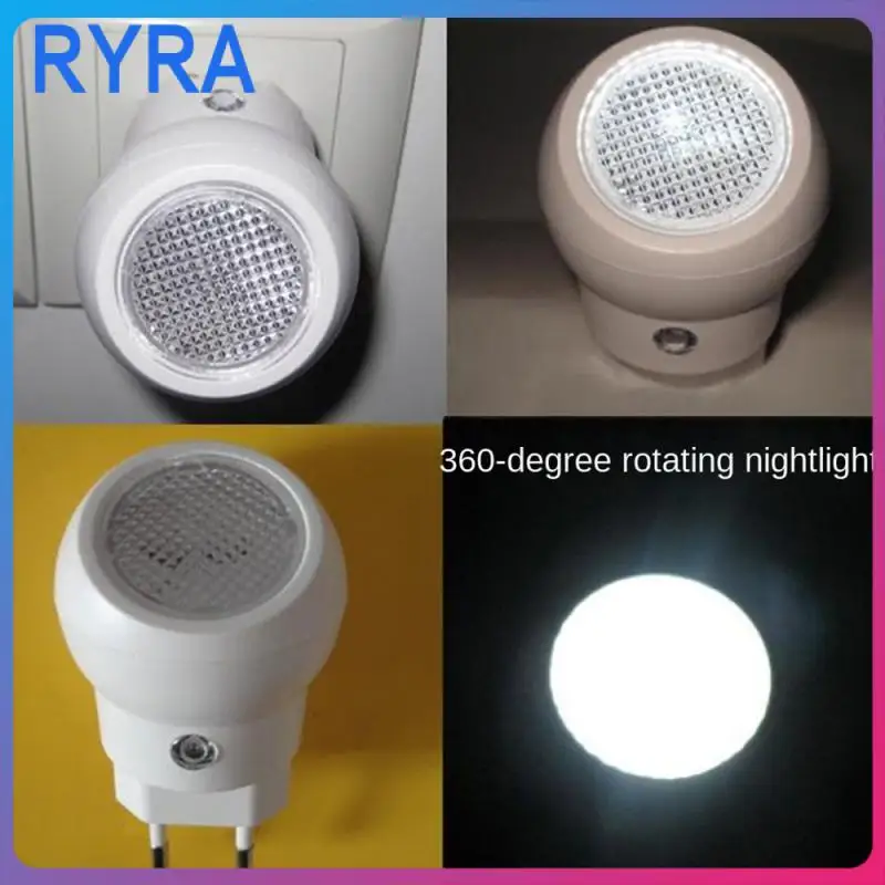 

Soft Light Led Light Led Light-controlled Night Light Environment-friendly Flame-retardant Abs Feeding Lamp Bedroom Lighting