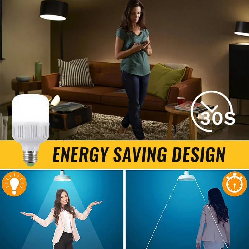 

Auto Motion Sensor LED Light 5W LED Dusk To Dawn Bulb 220V Auto on/Off Indoor/Outdoor Lighting 6500K Voice Activated Bulb