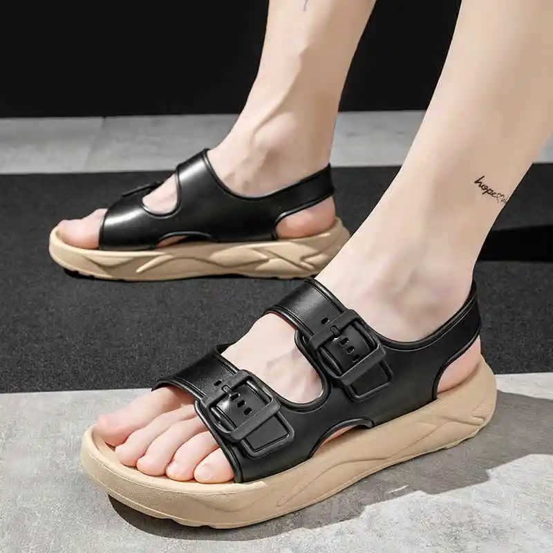 

Сандалии House на высоком каблуке, дизайнерские Роскошные брендовые шлепанцы на платформе, тактическая дизайнерская обувь, мужские шлепанцы для тенниса, 2023