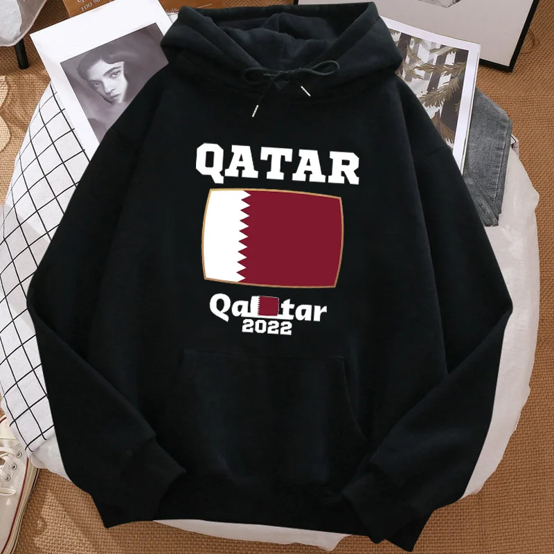 

Qatar hoodies female anime y2k aesthetic Korea women pullover printed