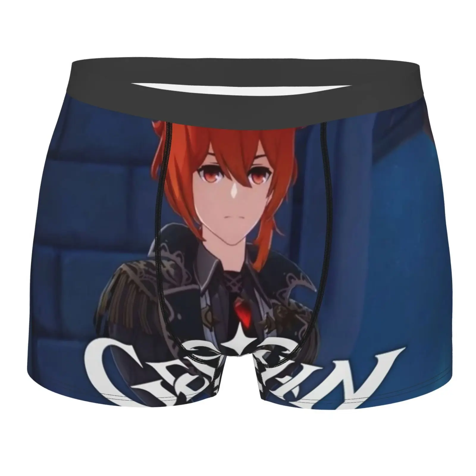 

Diluc - Genshin Impact 1046 Men's Panties Pack Pouch For Boys Men Underpants Pck Shorts For Women Pack Men Long Underwear Male