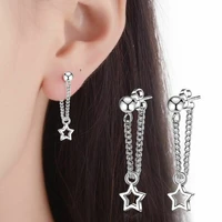 stud earrings gift uk star dangle drop women girls sterling silver jewellery