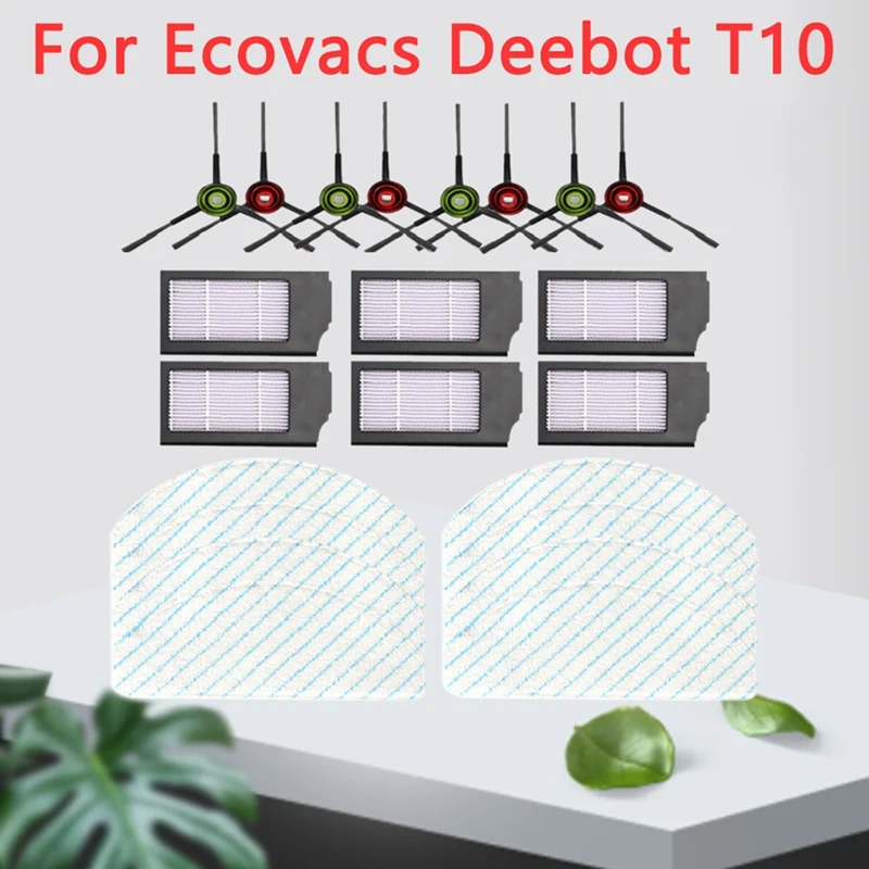 

Набор аксессуаров для робота-пылесоса Ecovacs Deebot T10, 22 шт.