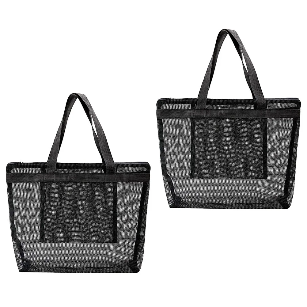 

2 шт., сетчатые пляжные сумки для продуктов