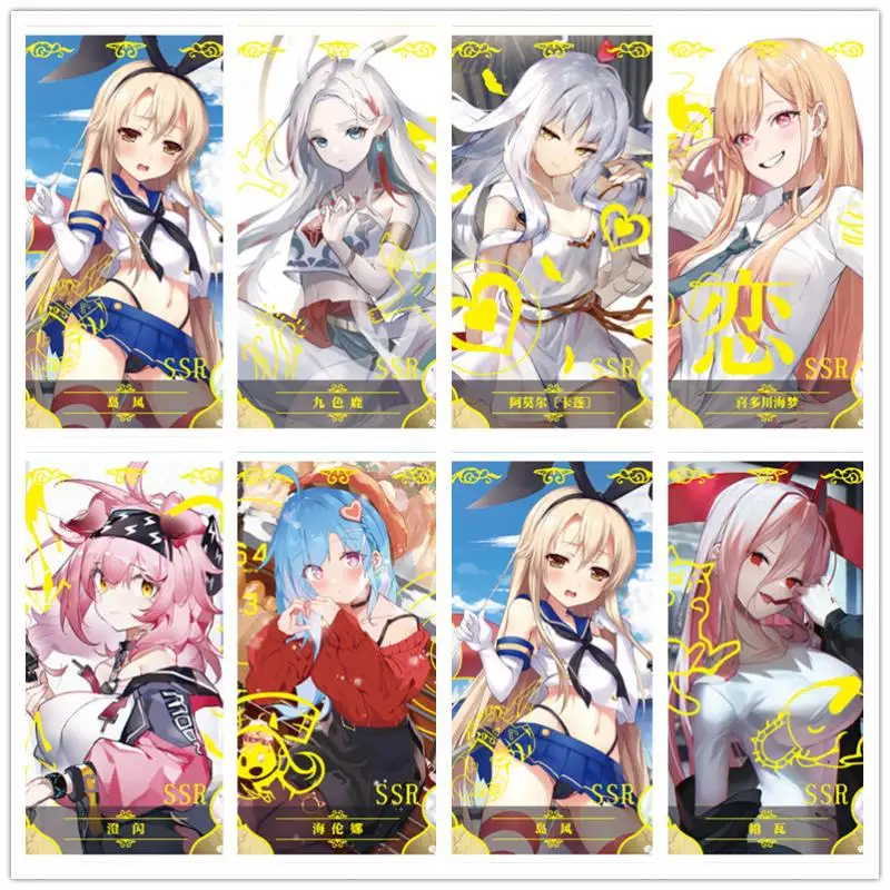 

Little frog Goddess Story Qianmei Chapter 6 Nanami ChiaKi Megurine Luka Rem Kama SSR 1M06 Limited game collection card Toy Gift