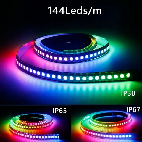 RGB светодиодная лента TNALANT 30/60/144 LED/м 5В/12В