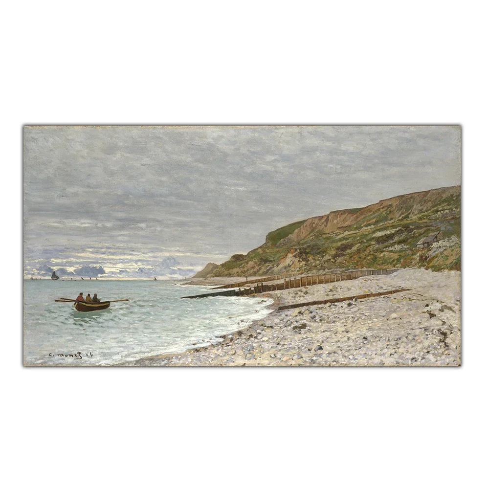 Цитон Клод Моне 《La Pointe de la Heve》холст Картина маслом Известный произведение