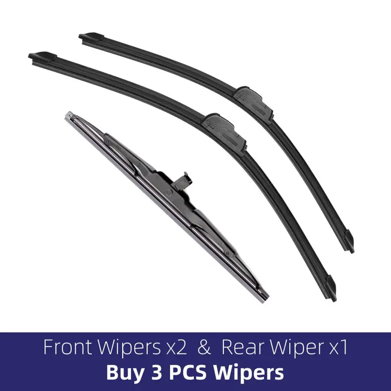 

Для Jeep Patriot 2008-2016 автомобильные передние и задние щетки стеклоочистителя из мягкой резины стеклоочистители авто лобовое стекло 21 "+ 21" + 11 "2008-2015 2016