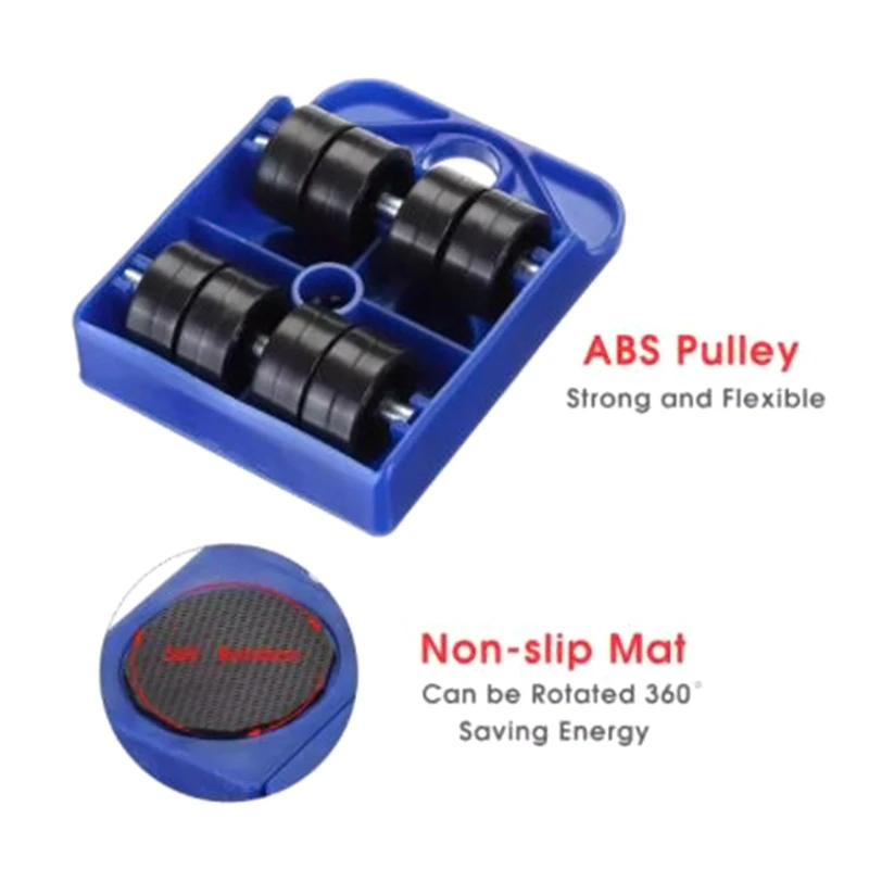 

1Pc Move Furniture Tool Heavy Stuff Transport Lifter Moving Wheel Slider Remover KXRE