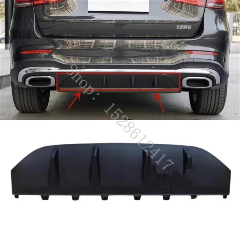 Для Mercedes-Benz GLC W253 2020 2021 2022 нижняя губа заднего бампера спойлер защитная пластина