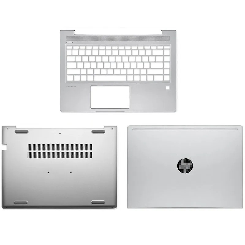 

Новинка для ноутбука HP Probook 14 440 G6 445 G6 Series, задняя крышка для ноутбука с ЖК-дисплеем, Упор для рук, верхний чехол, нижний чехол A C D, серебристый чехол