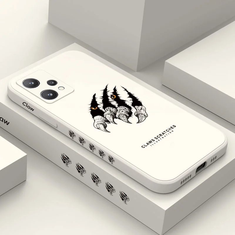 

Tiger Paw Case For OPPO Realme 9 9i 8 8i 7 7i 6 Pro Plus C31 C35 C1 C11 C12 C15 C20 C21Y C25 C25S Cover