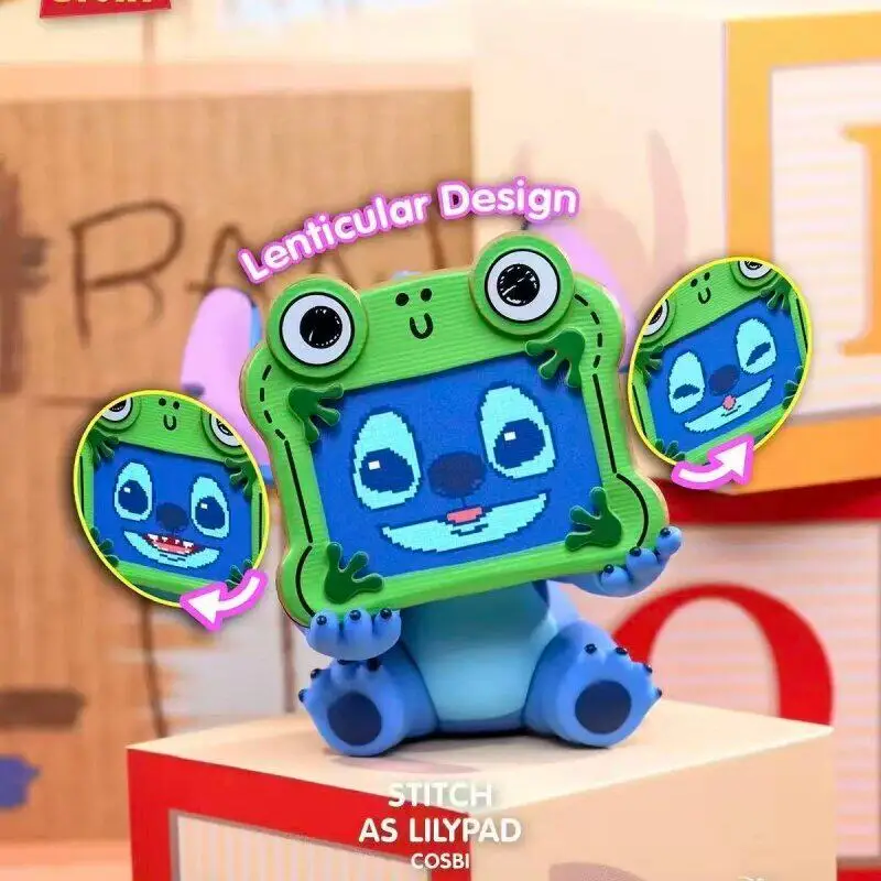 Новая оригинальная коллекционная мини-фигурка Hot Toys Stitch Mania Series Blind Box из серии Toy Story 5: Стич Косби, загадочная коробка, настольное украшение-игрушка Косби (art.: 3920db09147e7) - 3920db09147e7