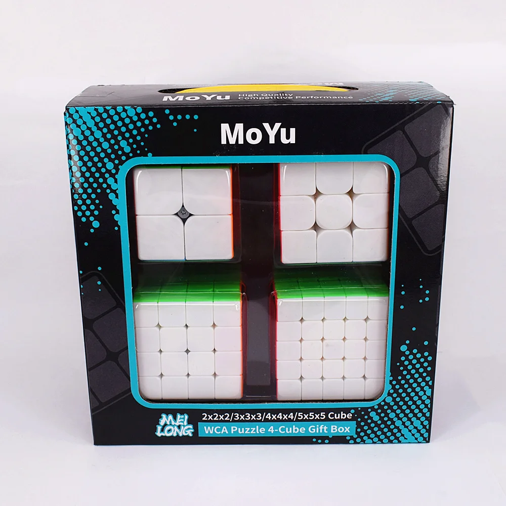 

MoYu 2x2x2 3x3x3 4x4x4 5x5x5 Magic Cube Gift Box Meilong 2x2 3x3 4x4 5x5 Speed Cube Puzzle Cubo Magico