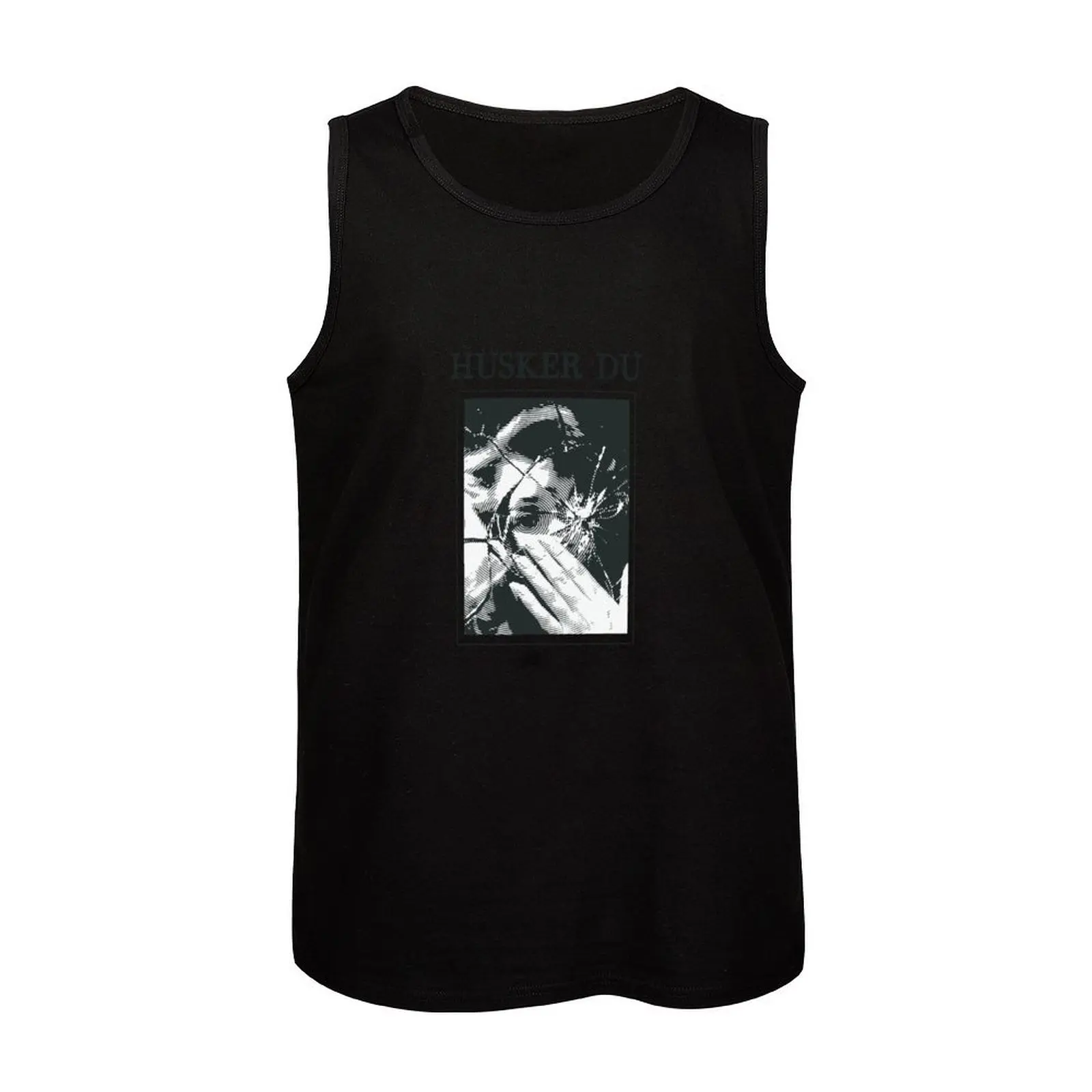 Фото Hüsker Dü - Broken - Tribute Artwork Essential Tank Top, спортивная майка для тренировок, дышащая майка без рукавов №4