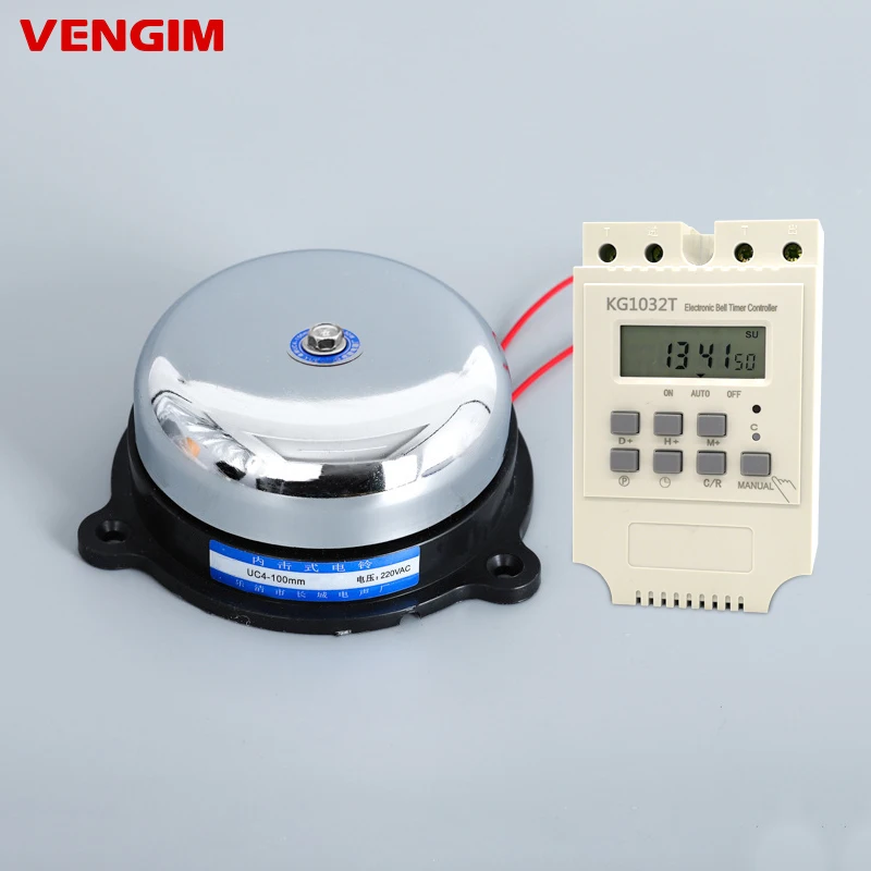 

Automatic Electric Bell 220v School or Factory Bell Controller Ring Timer