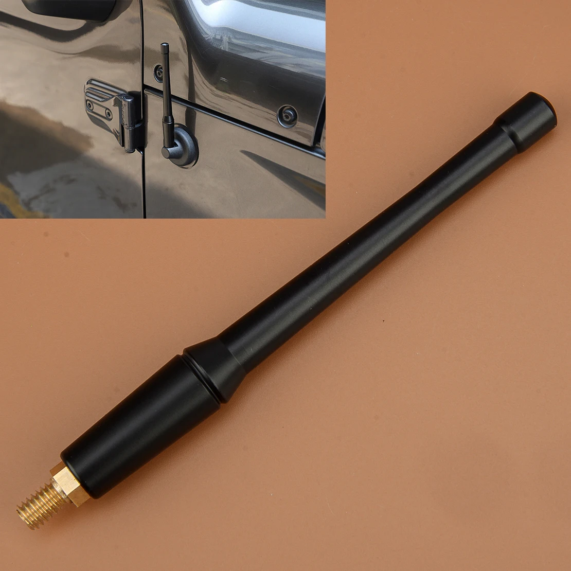 

Car 6.54" Antenna Black Fit for Jeep Wrangler JK JL JLU JT Rubicon Sahara Sport 2007-2015 2016 2017 2018 2019 2020 2021 2022