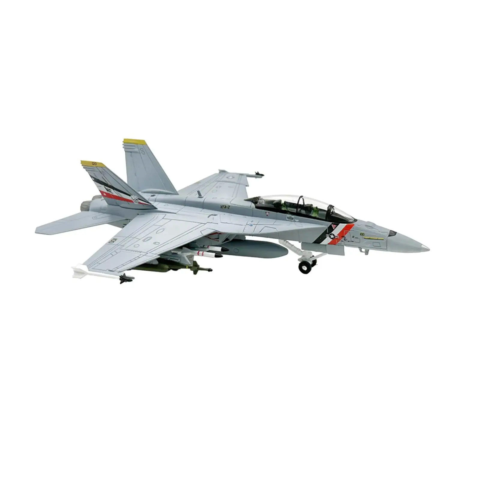 

Diecast Alloy Model 1:100 Jet Aircraft Fighter Ornament Airplane with Stand for Bookshelf Home Cafes Office Bedroom