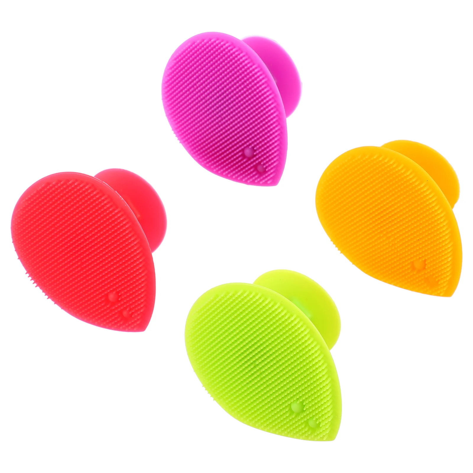 

4Pcs Practical Creative Simple Convenient Face Massagers Facial Brushes for Home