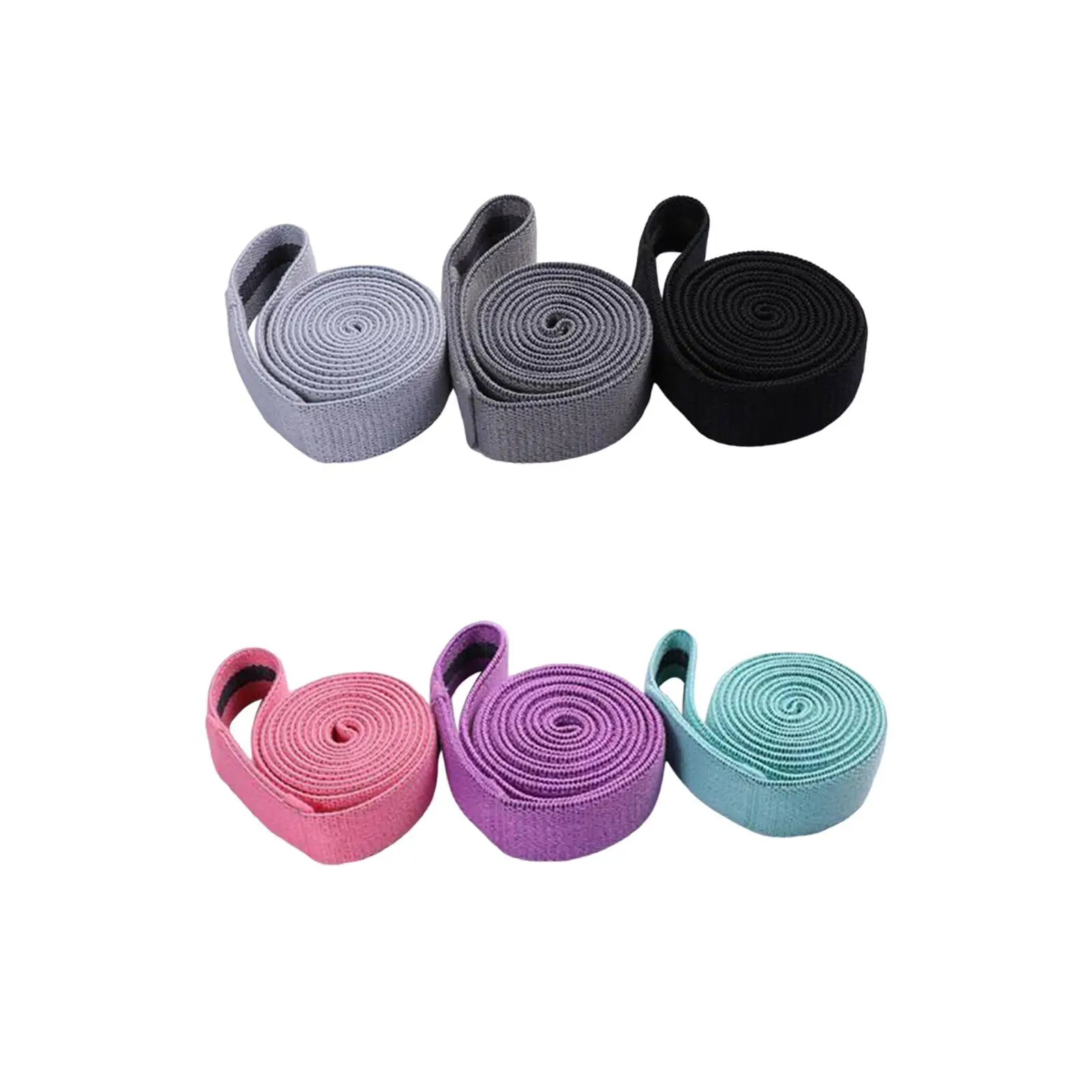 

3Pcs Resistance Bands Set Workout Loop Band 3 Different Levels for Yoga