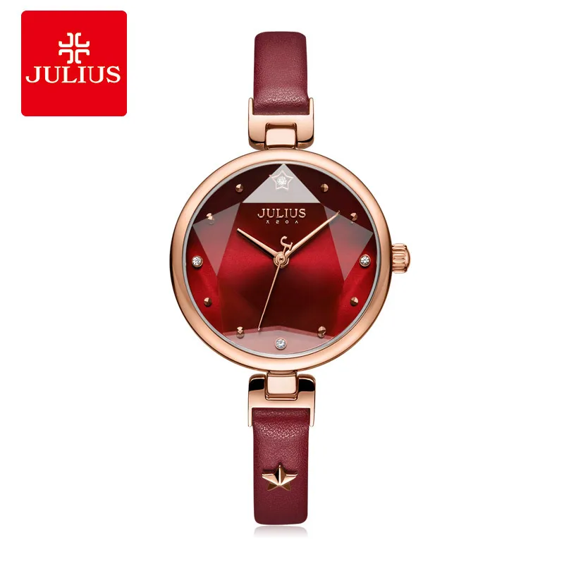 JULIUS Tops Women 2022 Luxury Brand  Elegant Watch Women  Ladies Watches  Reloj De Mujer Best Woman Clock Free Shipping Relógio